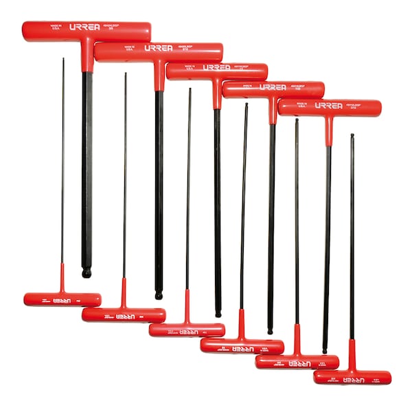 11 Piece SAE Hex Key Set, 4967LBGP